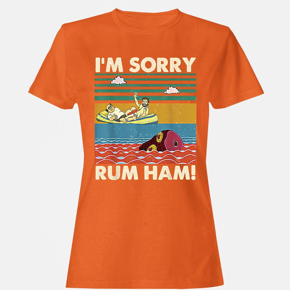 Women's T-Shirt - 4USYJ51J - Orange - 11