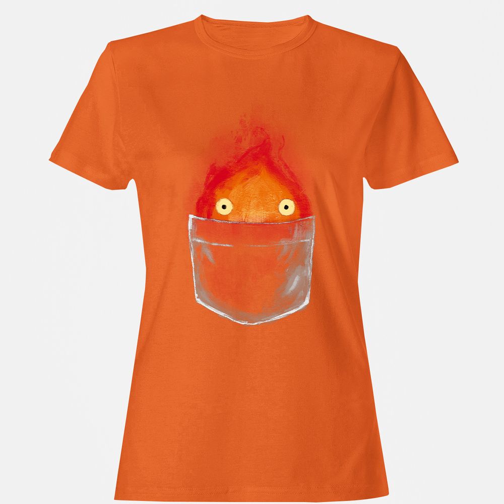 Women's T-Shirt - ZBSWQ9PV - Orange - 11
