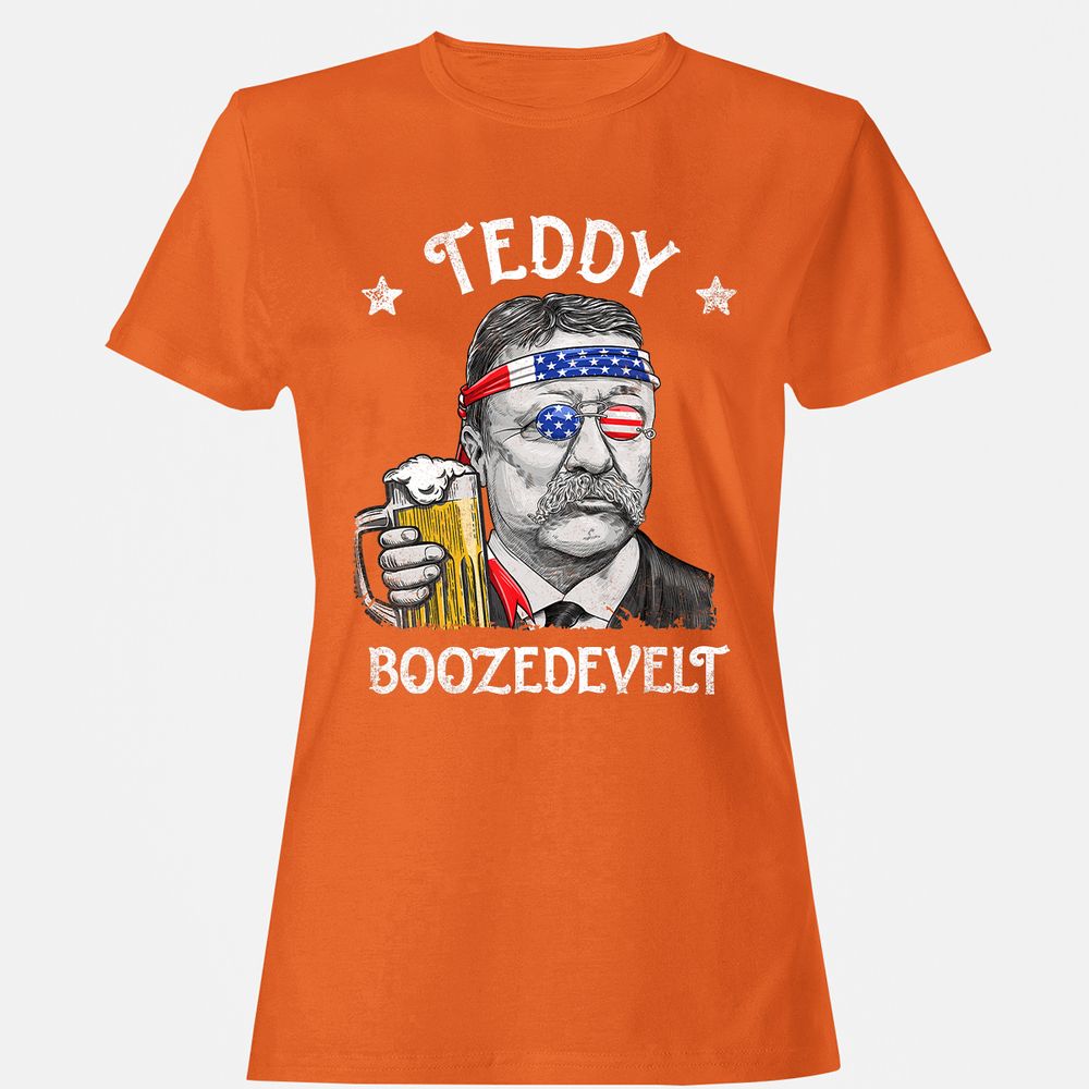 Women's T-Shirt - YXW7HPWT - Orange - 11