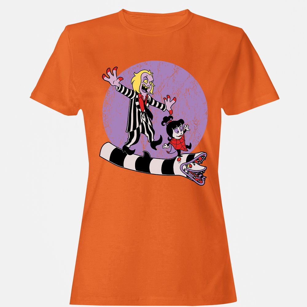 Women's T-Shirt - EHAGCZGR - Orange - 11