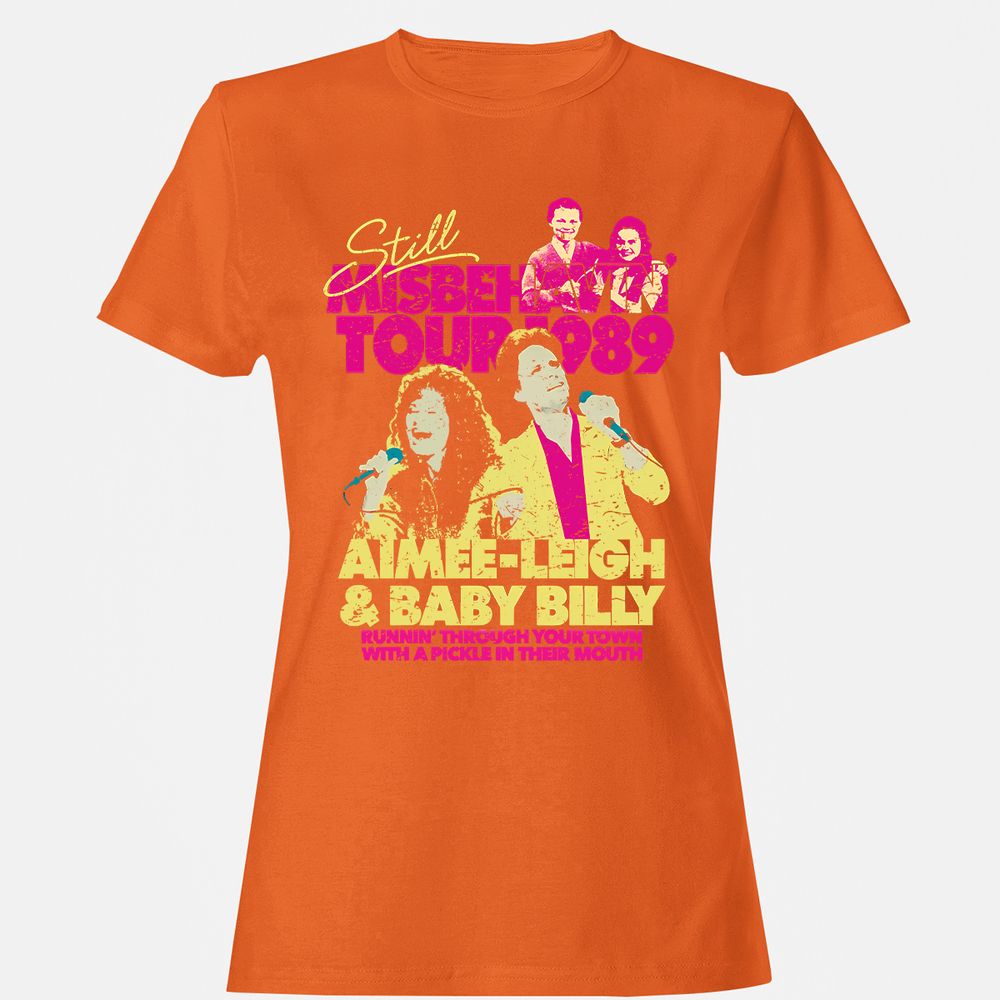 Women's T-Shirt - 5JUTXZDU - Orange - 11