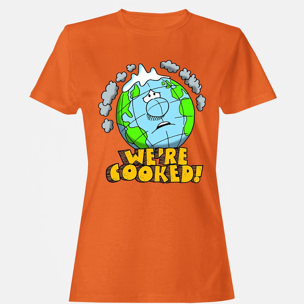 Women's T-Shirt - 8WGVK3BH - Orange - 11