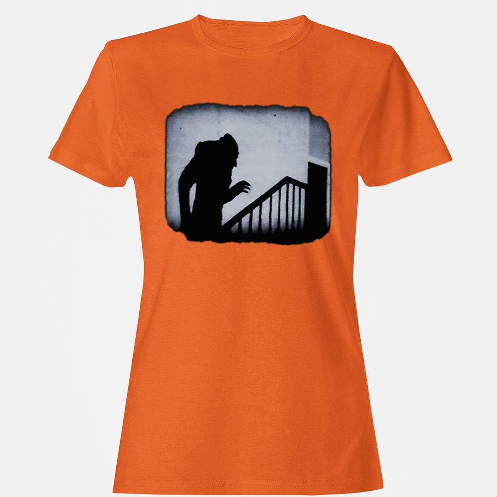 Women's T-Shirt - Q13G2QHY - Orange - 11