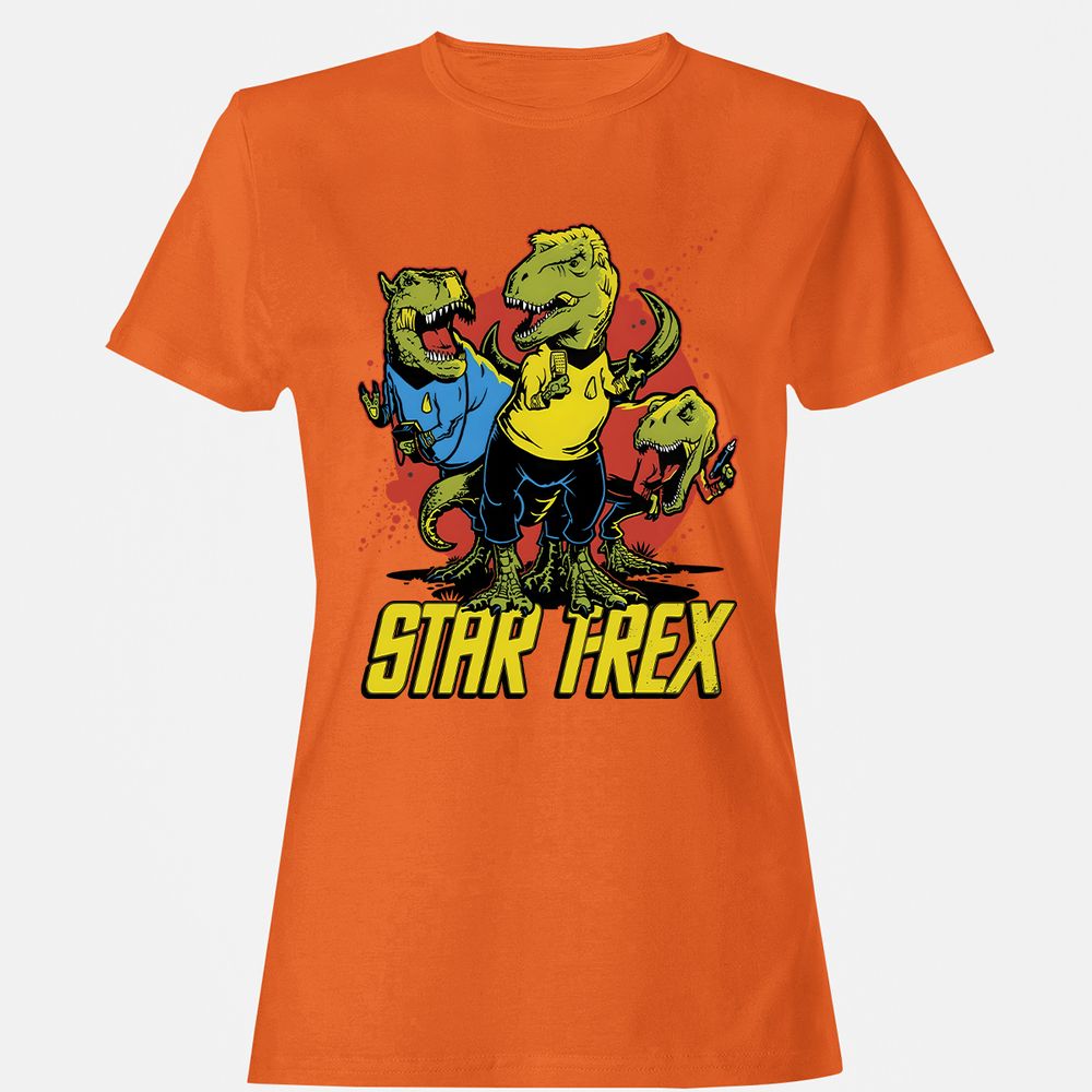 Women's T-Shirt - FD3NP9PQ - Orange - 11