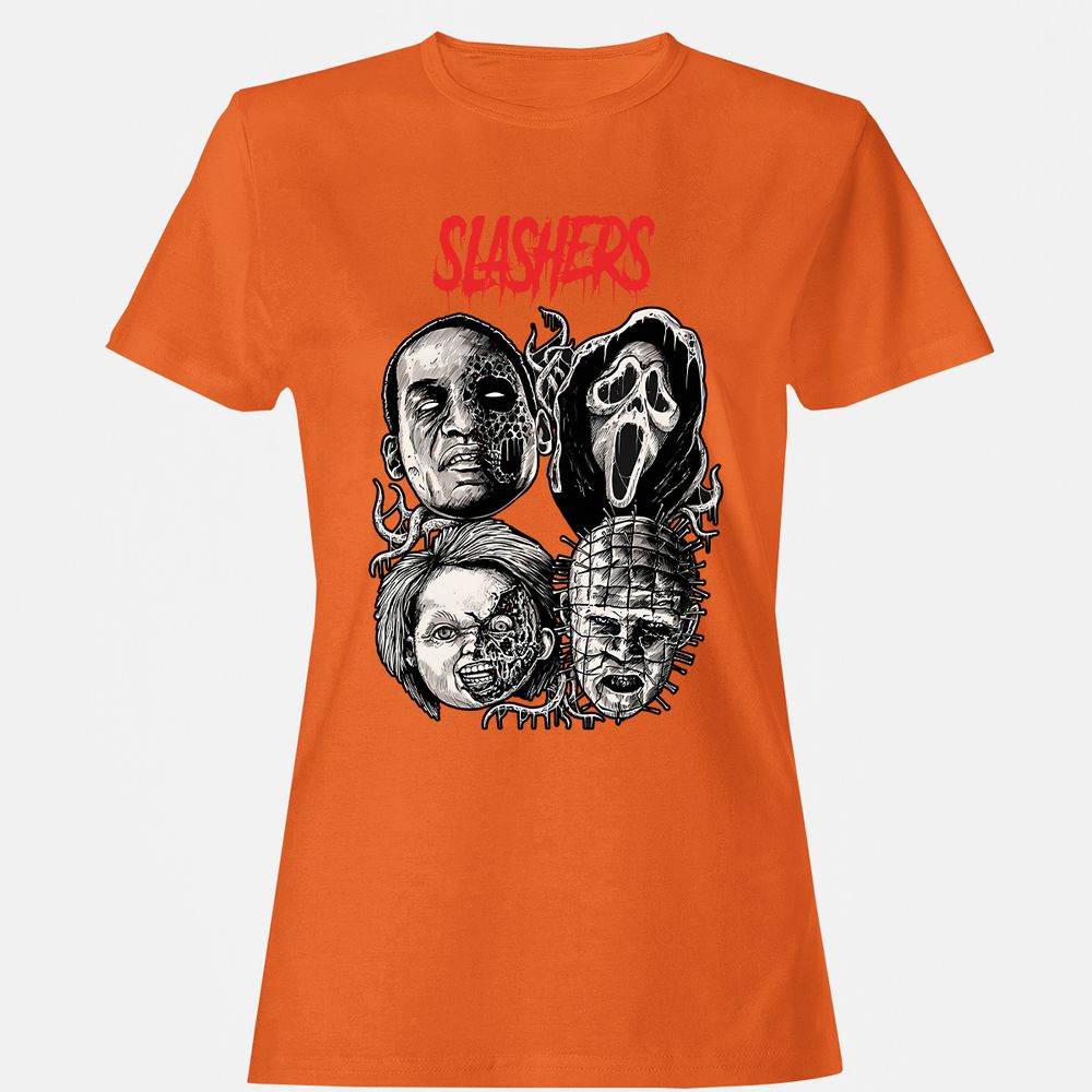 Women's T-Shirt - FZE123SN - Orange - 11