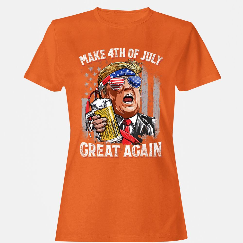 Women's T-Shirt - PFXSLDMS - Orange - 11