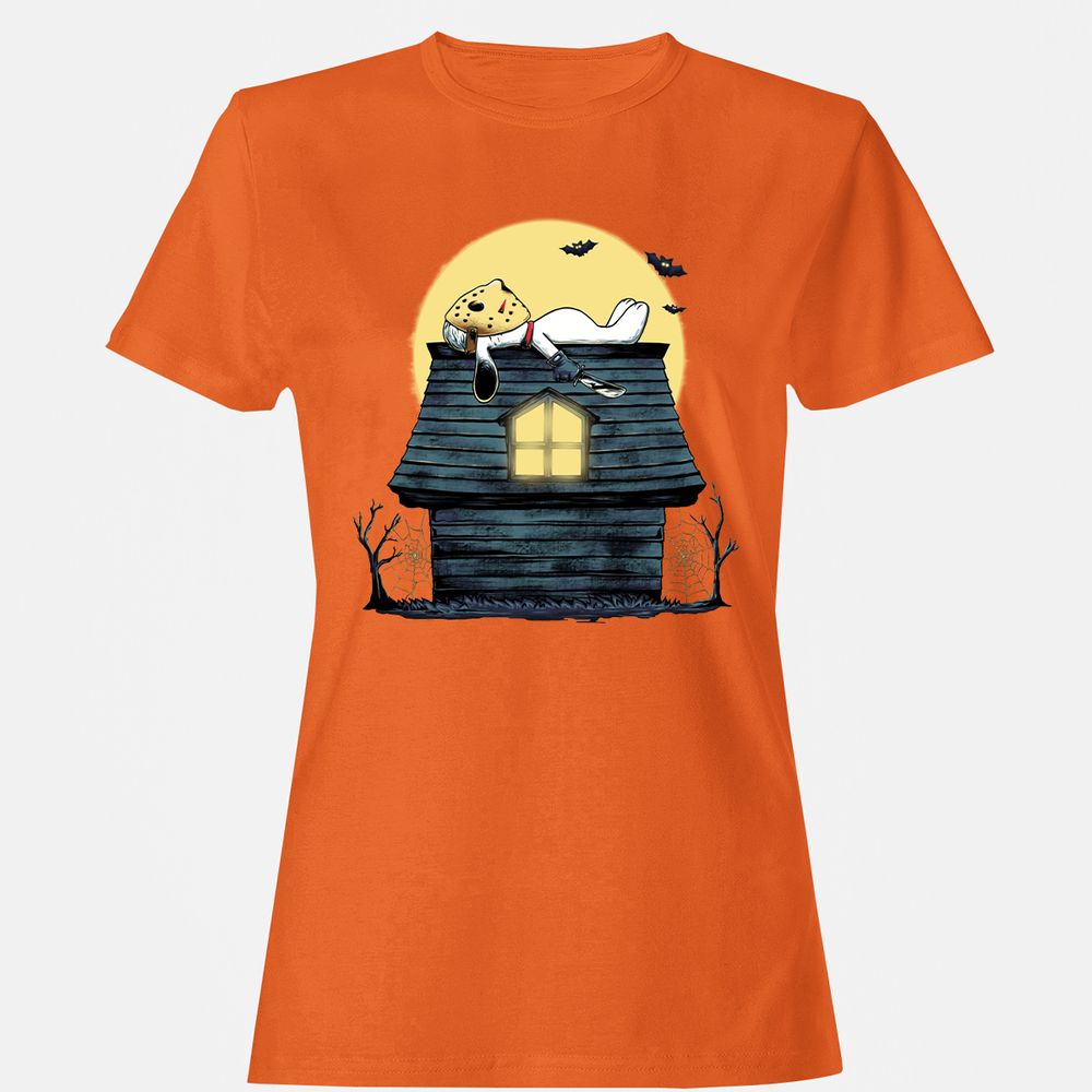 Women's T-Shirt - 3A5FD3FJ - Orange - 11
