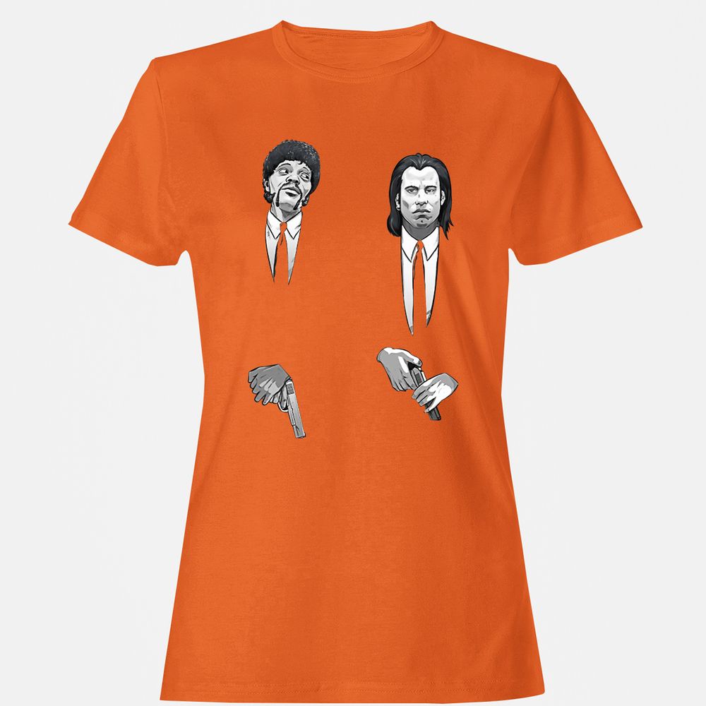 Women's T-Shirt - UCFYPW7X - Orange - 11
