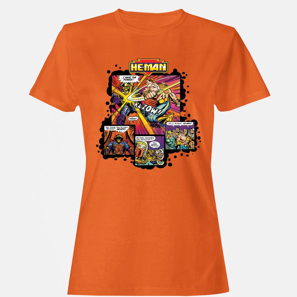 Women's T-Shirt - V1SHCJCU - Orange - 11