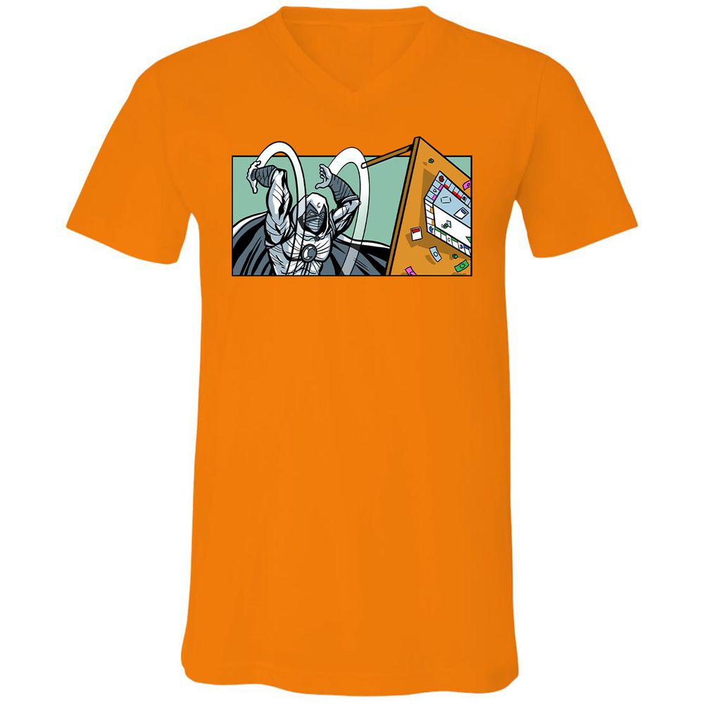 Unisex V-Neck T-Shirt - DVF36SGS - Orange - 11