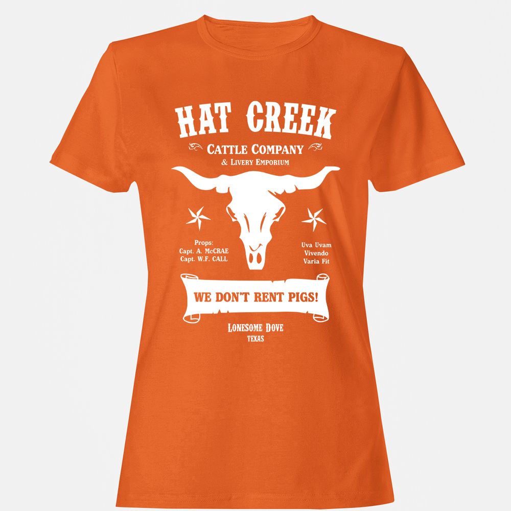 Women's T-Shirt - PJFZ42WQ - Orange - 11