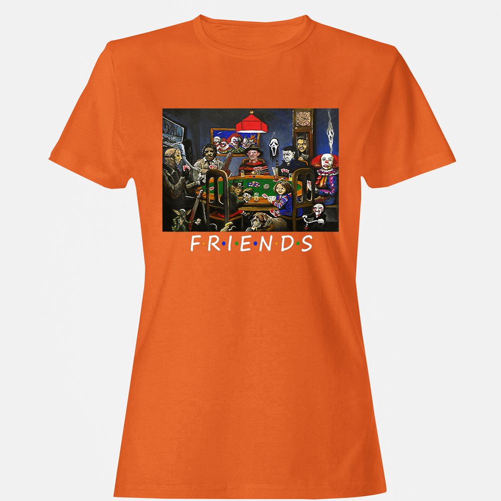 Women's T-Shirt - H3FGVKXG - Orange - 11