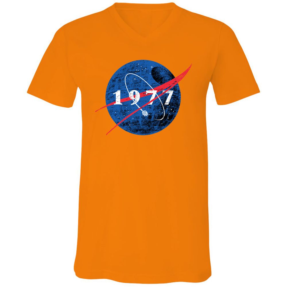 Unisex V-Neck T-Shirt - 2WGG57SE - Orange - 11