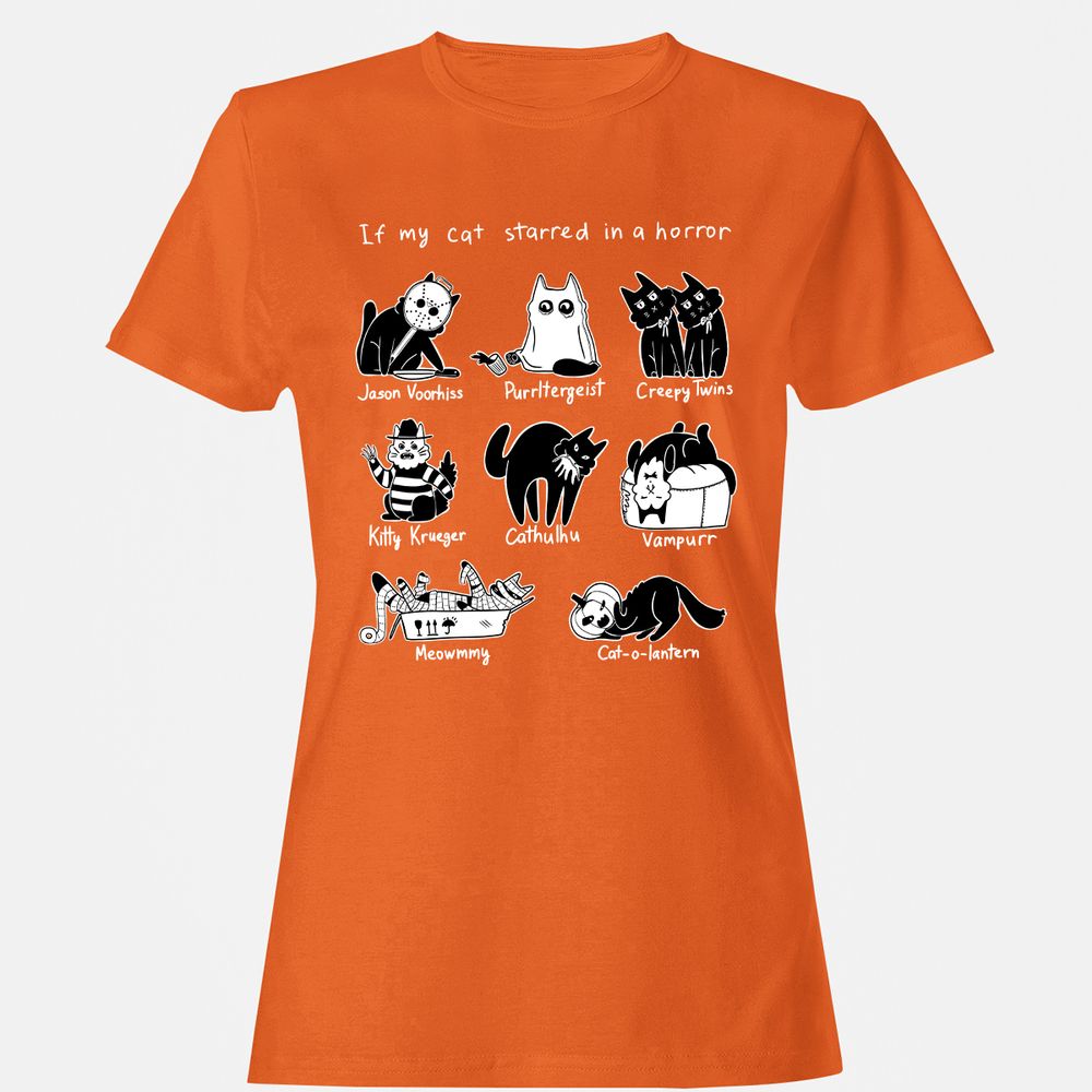 Women's T-Shirt - 3TA9W4ZT - Orange - 11