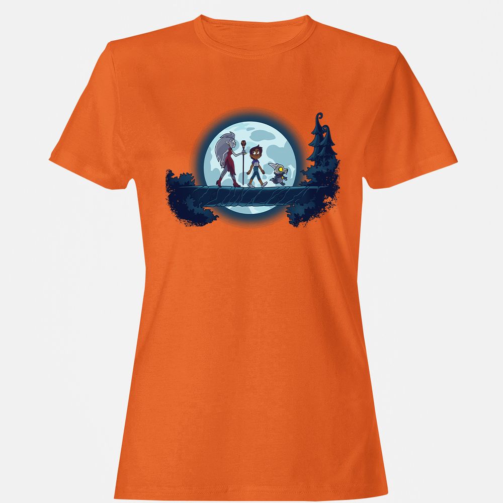 Women's T-Shirt - 13Y8ZT5D - Orange - 11