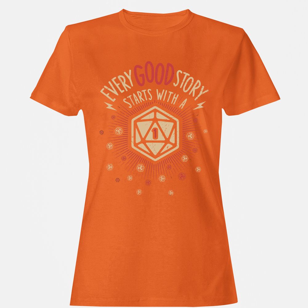 Women's T-Shirt - 6283UHMC - Orange - 11
