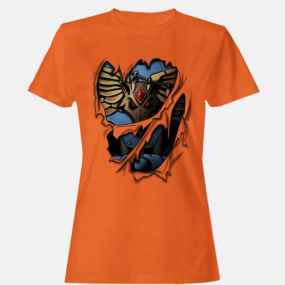 Women's T-Shirt - E57YKH7P - Orange - 11