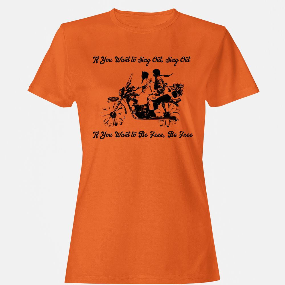 Women's T-Shirt - 827X2YW9 - Orange - 11