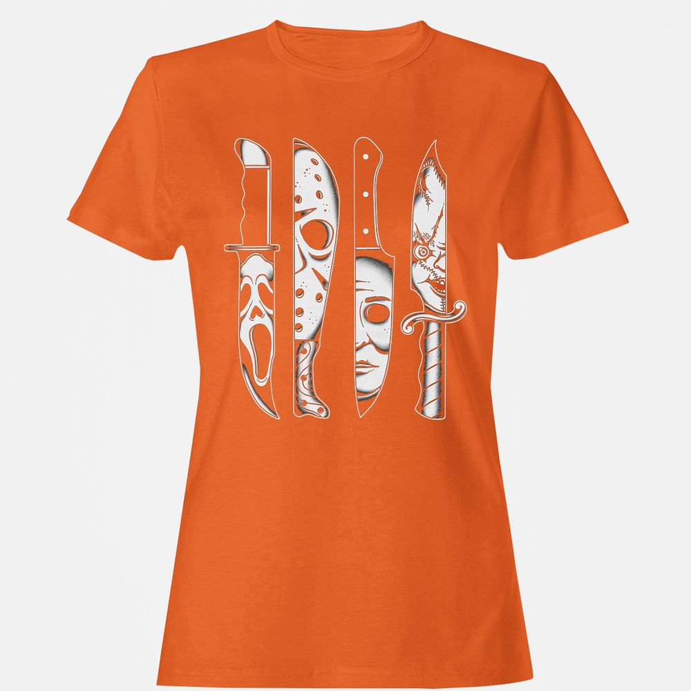 Women's T-Shirt - EXXUY2EC - Orange - 11