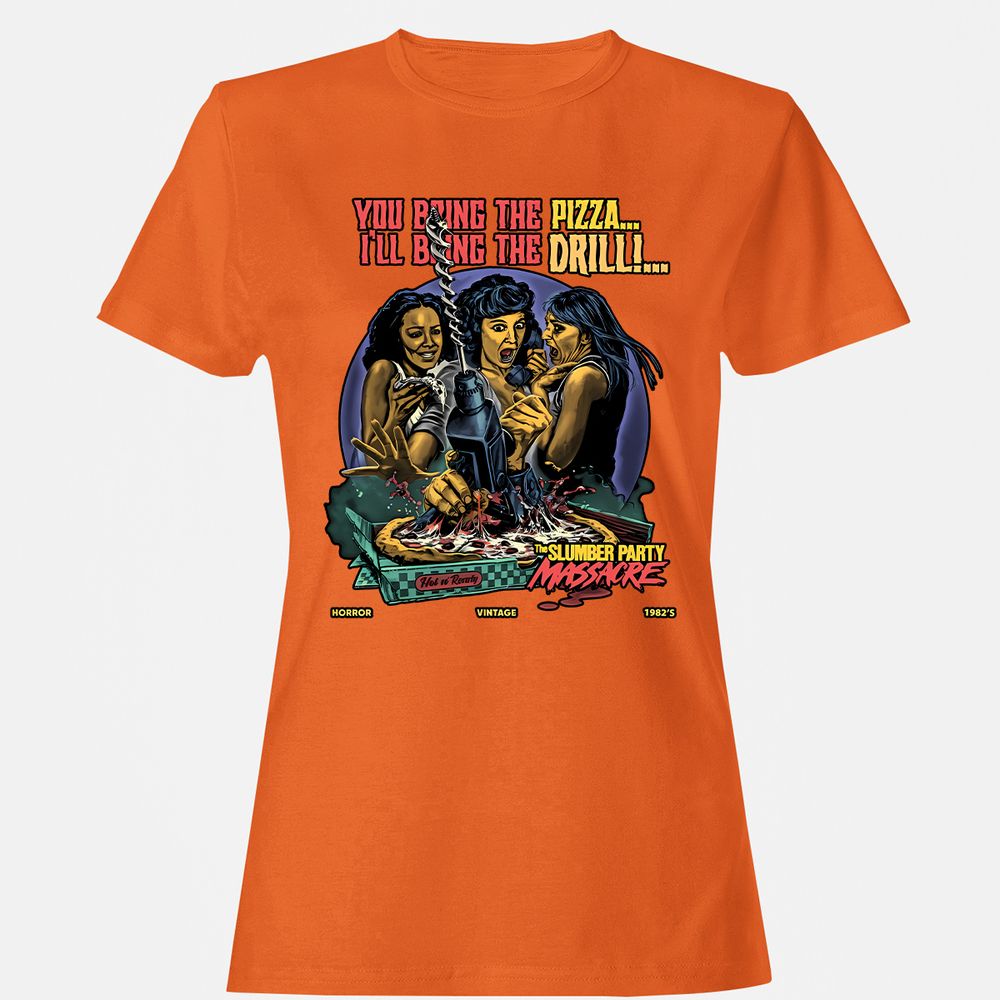 Women's T-Shirt - S9GWRXZB - Orange - 11