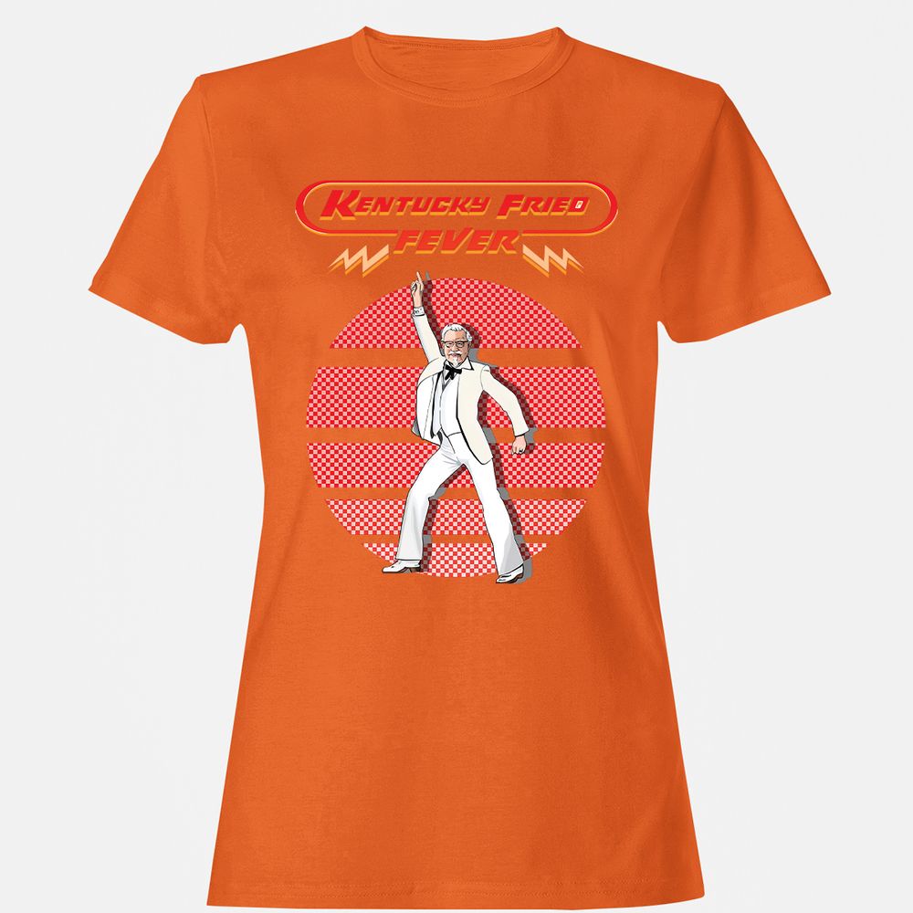 Women's T-Shirt - R97R83LV - Orange - 11