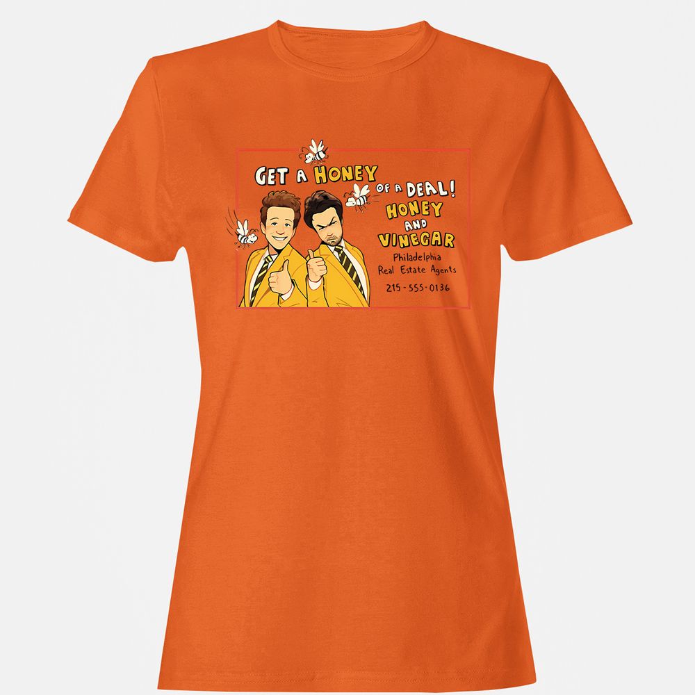 Women's T-Shirt - 28FHVV39 - Orange - 11