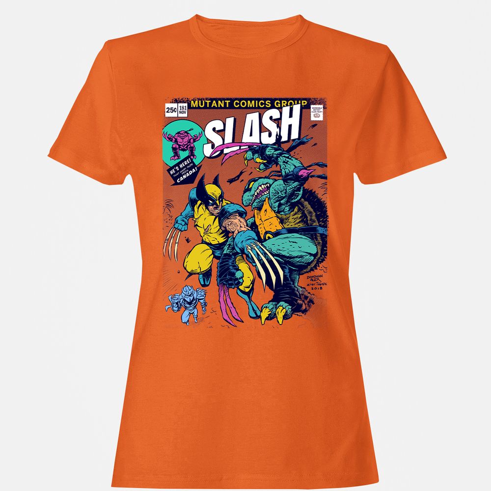 Women's T-Shirt - GR4G8E4R - Orange - 11