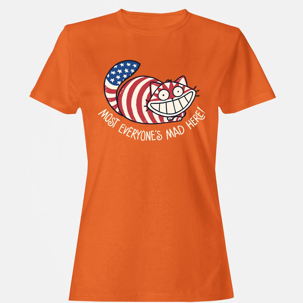 Women's T-Shirt - MKZB2SQS - Orange - 11