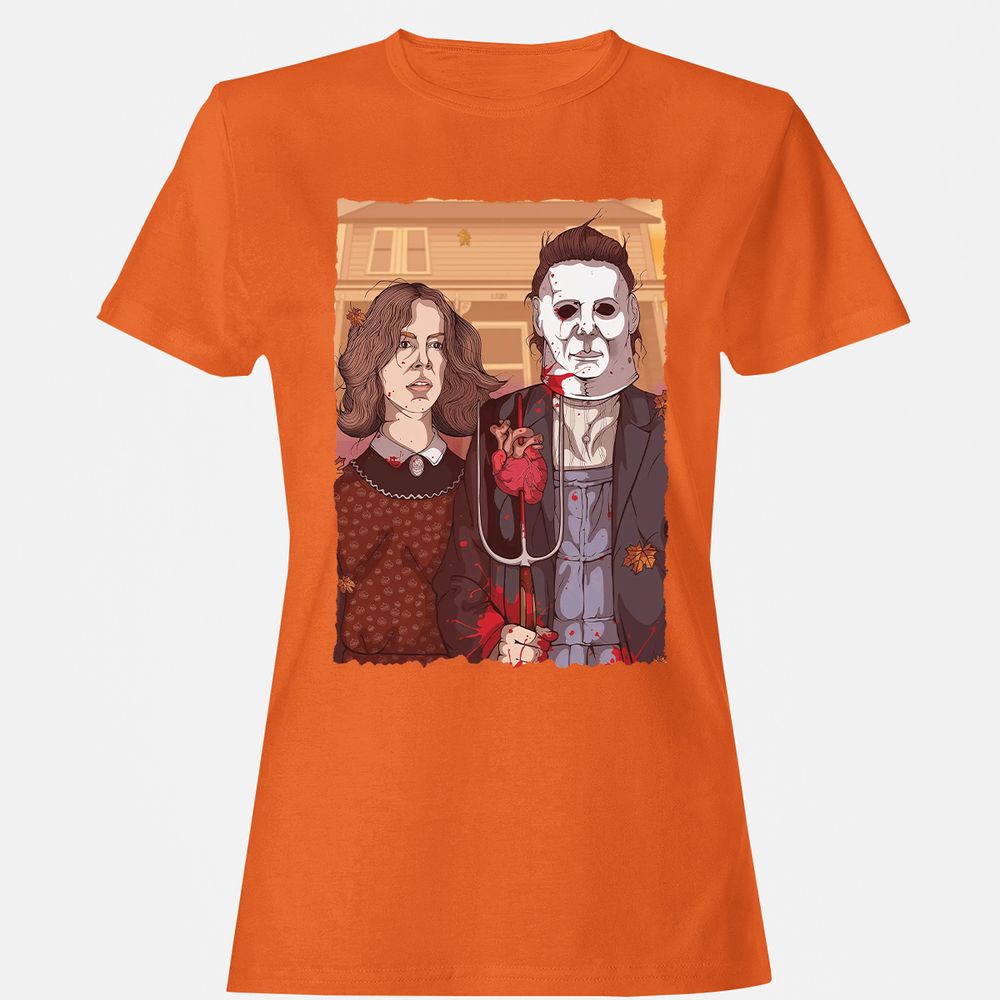 Women's T-Shirt - W82Z2YNA - Orange - 11