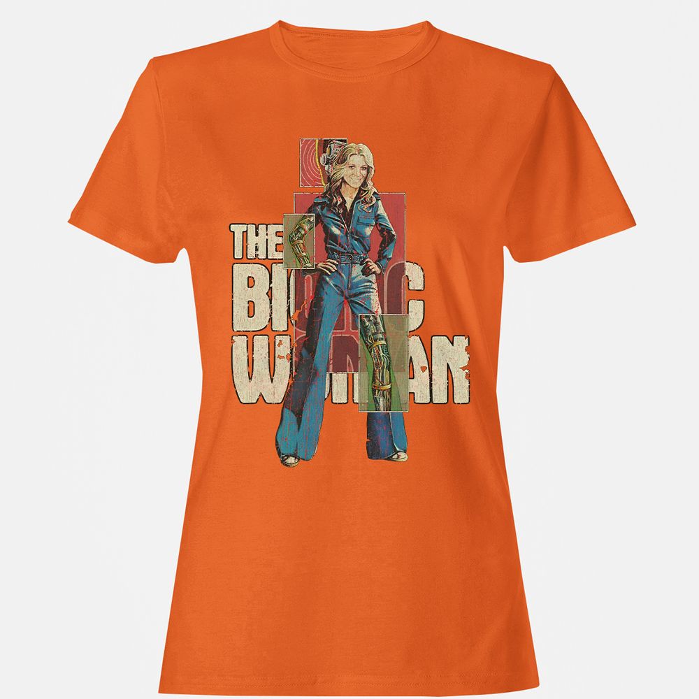 Women's T-Shirt - SJR7HYZB - Orange - 11