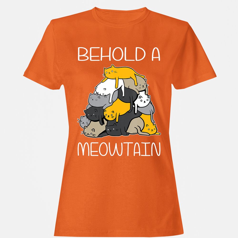 Women's T-Shirt - G9RFYUCM - Orange - 11