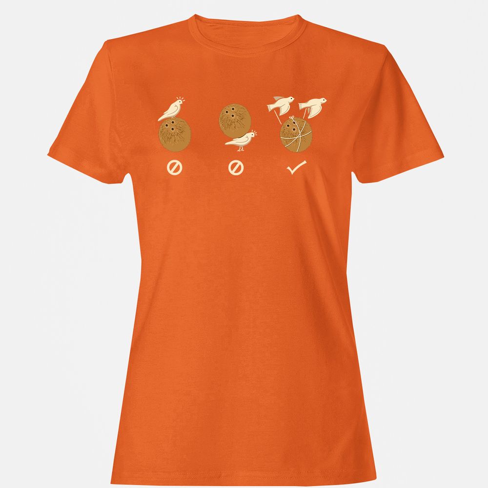 Women's T-Shirt - 16W26QSX - Orange - 11