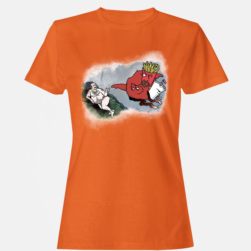 Women's T-Shirt - ULSQV8DJ - Orange - 11