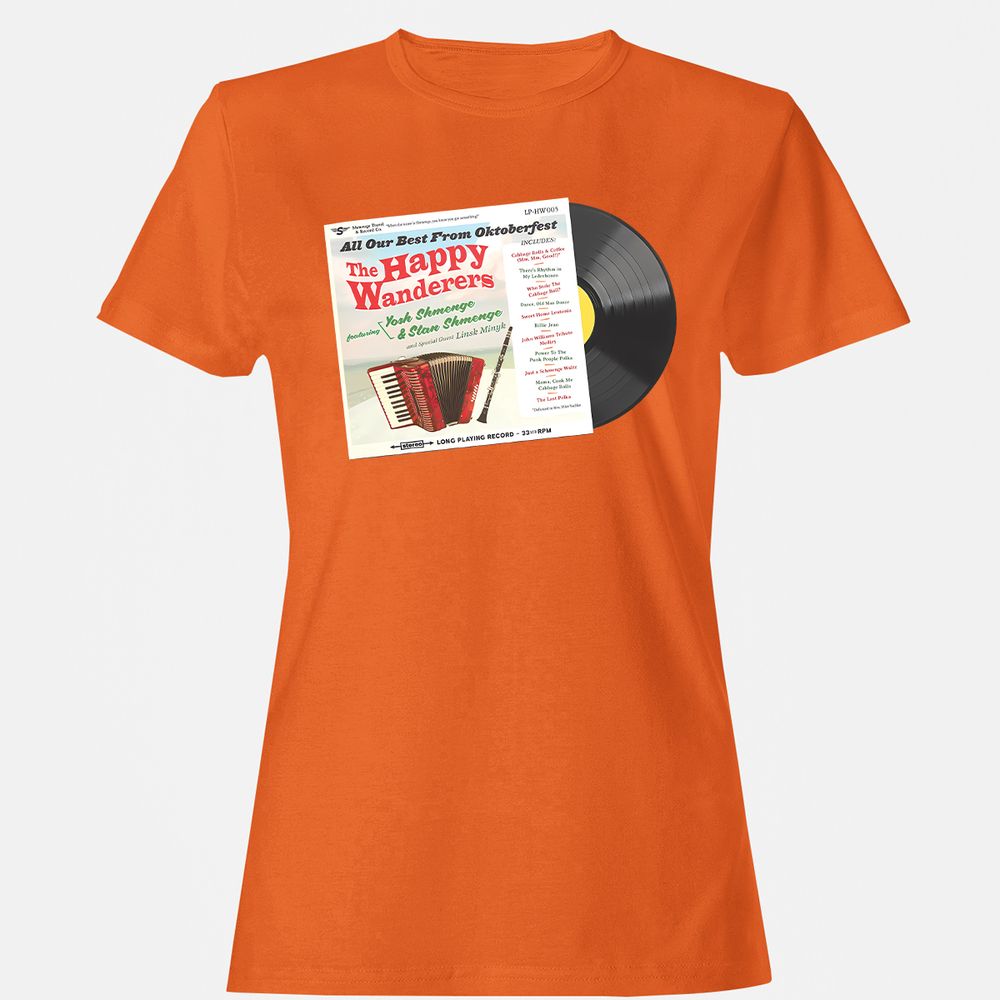 Women's T-Shirt - V95MRJMW - Orange - 11
