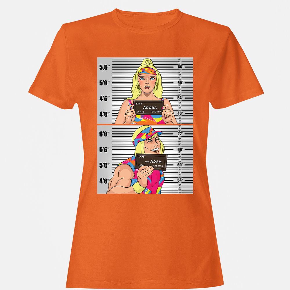 Women's T-Shirt - 3XNPUGUH - Orange - 11