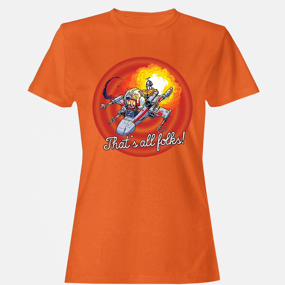 Women's T-Shirt - XYCDRAMH - Orange - 11