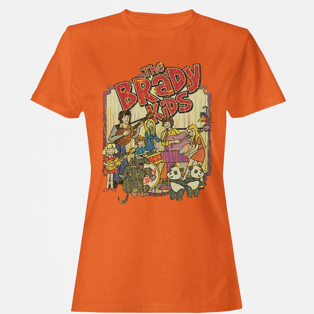 Women's T-Shirt - J6FJMSNU - Orange - 11