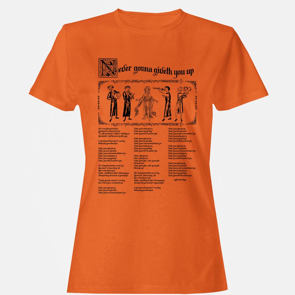 Women's T-Shirt - B94M3EBB - Orange - 11