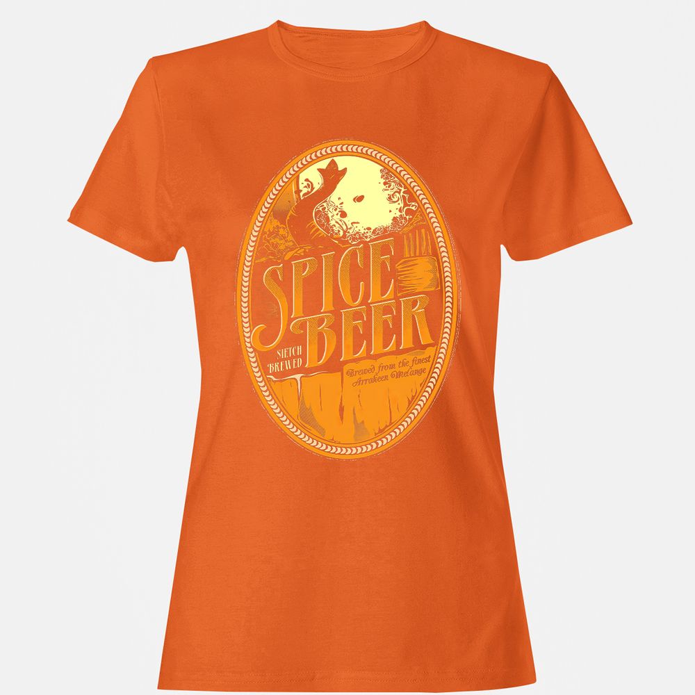 Women's T-Shirt - NDG8BJFF - Orange - 11
