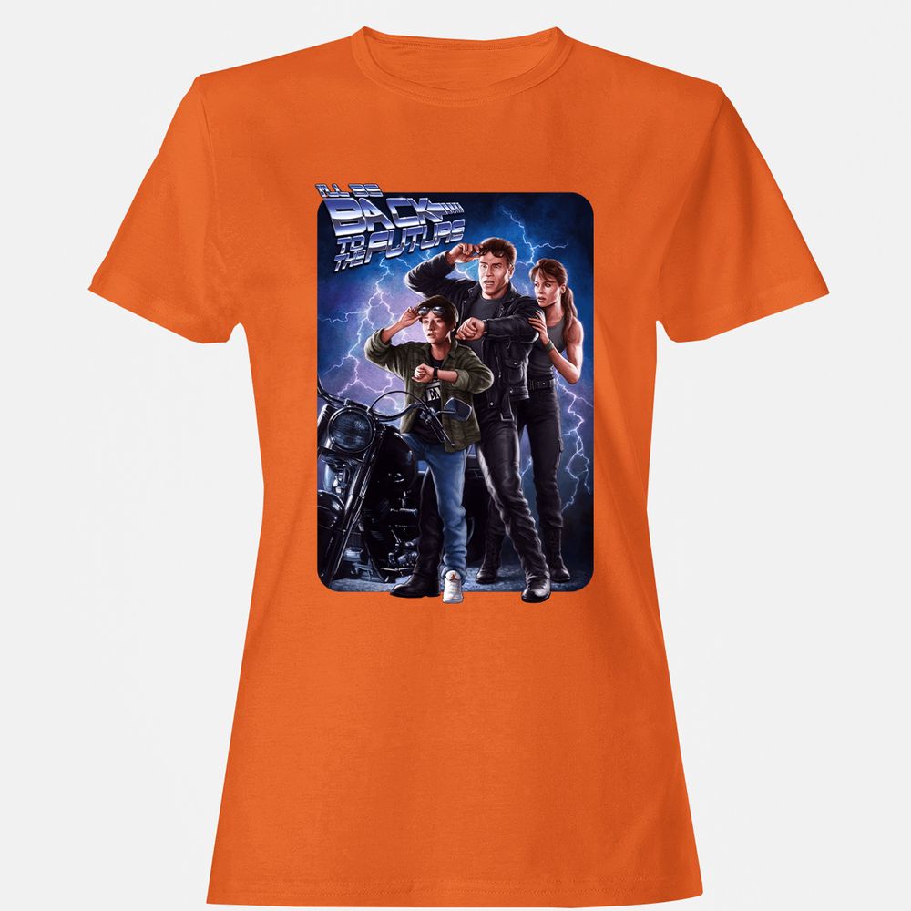 Women's T-Shirt - QB1G4DRN - Orange - 11