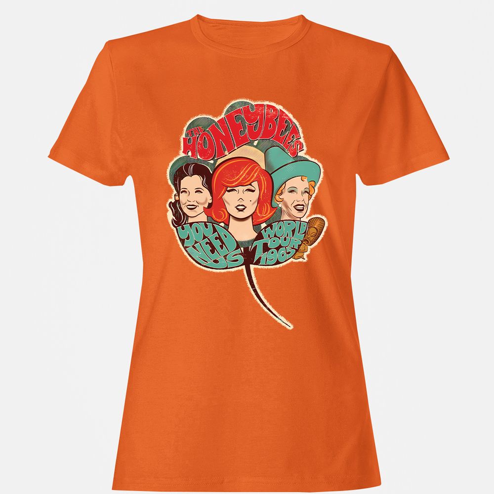 Women's T-Shirt - 1VX765BS - Orange - 11