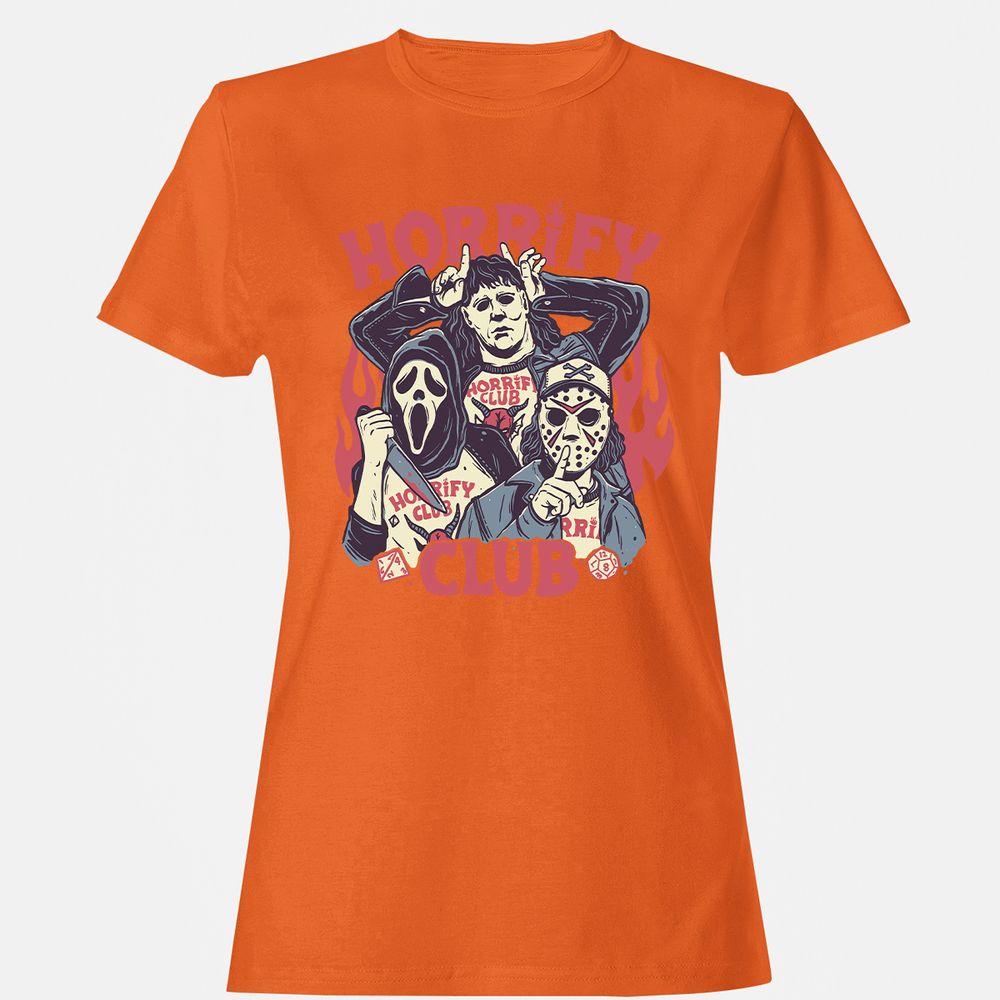 Women's T-Shirt - CJVZ8PNW - Orange - 11