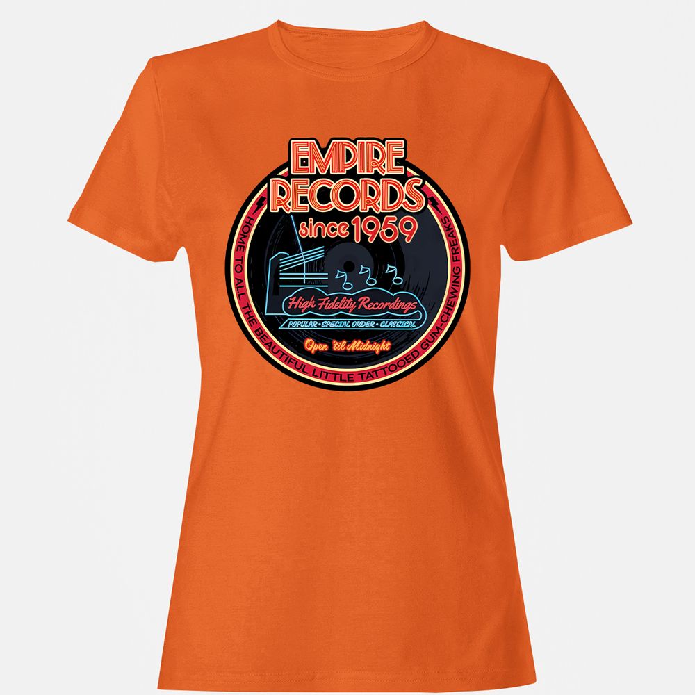 Women's T-Shirt - 7CZQT5XQ - Orange - 11