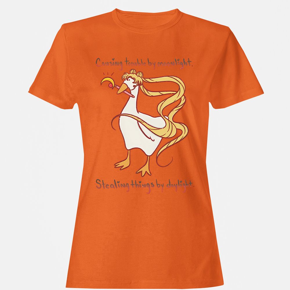 Women's T-Shirt - GBGRJZQZ - Orange - 11