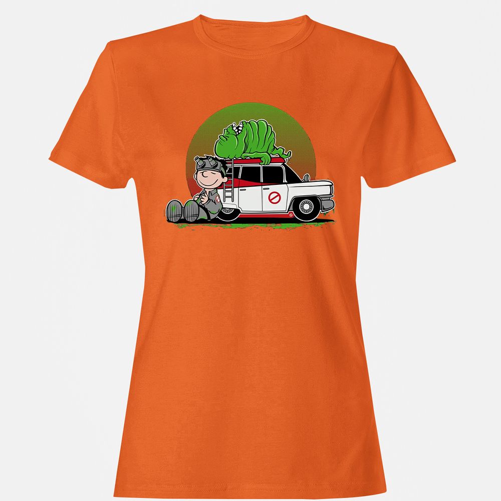 Women's T-Shirt - 9FBE8WXQ - Orange - 11