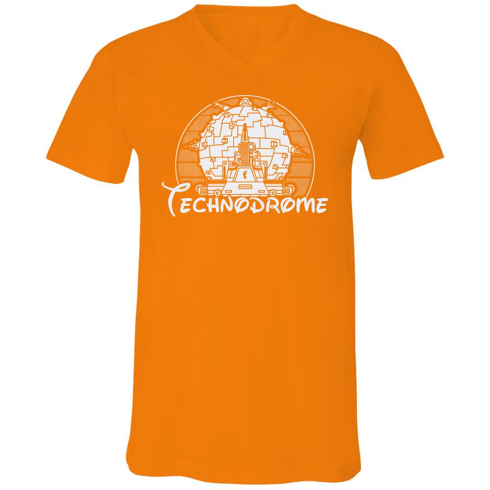 Unisex V-Neck T-Shirt - YPTNS416 - Orange - 11