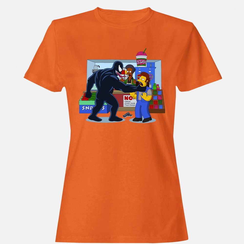 Women's T-Shirt - NSU4ERHZ - Orange - 11