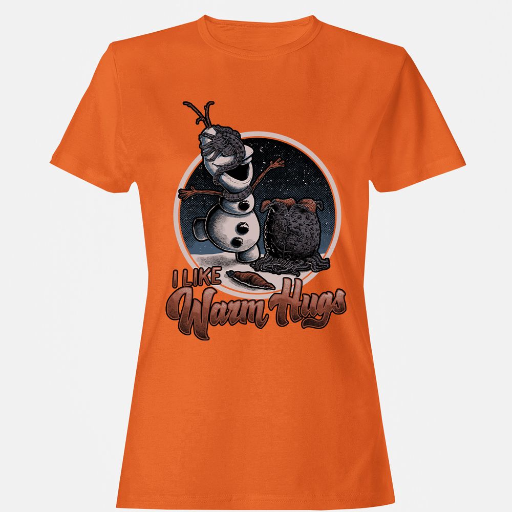 Women's T-Shirt - QT8UKV3J - Orange - 11