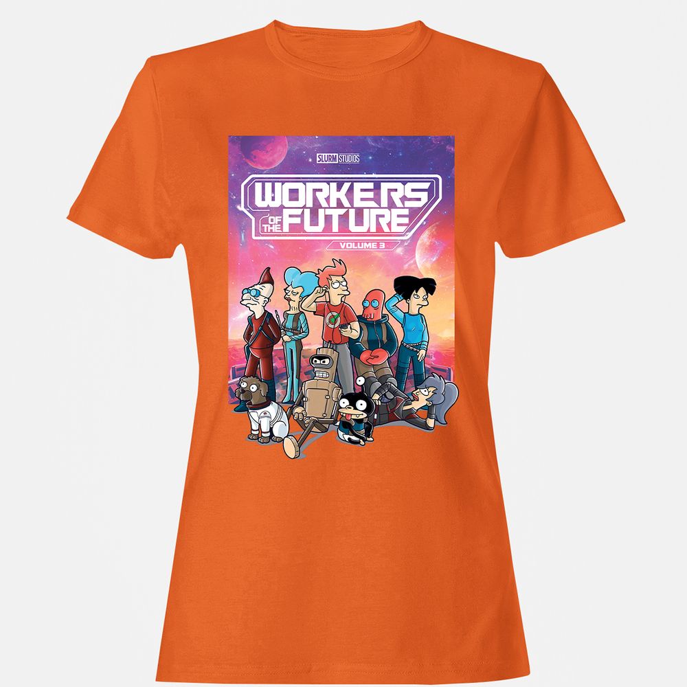 Women's T-Shirt - JAV7J8HR - Orange - 11