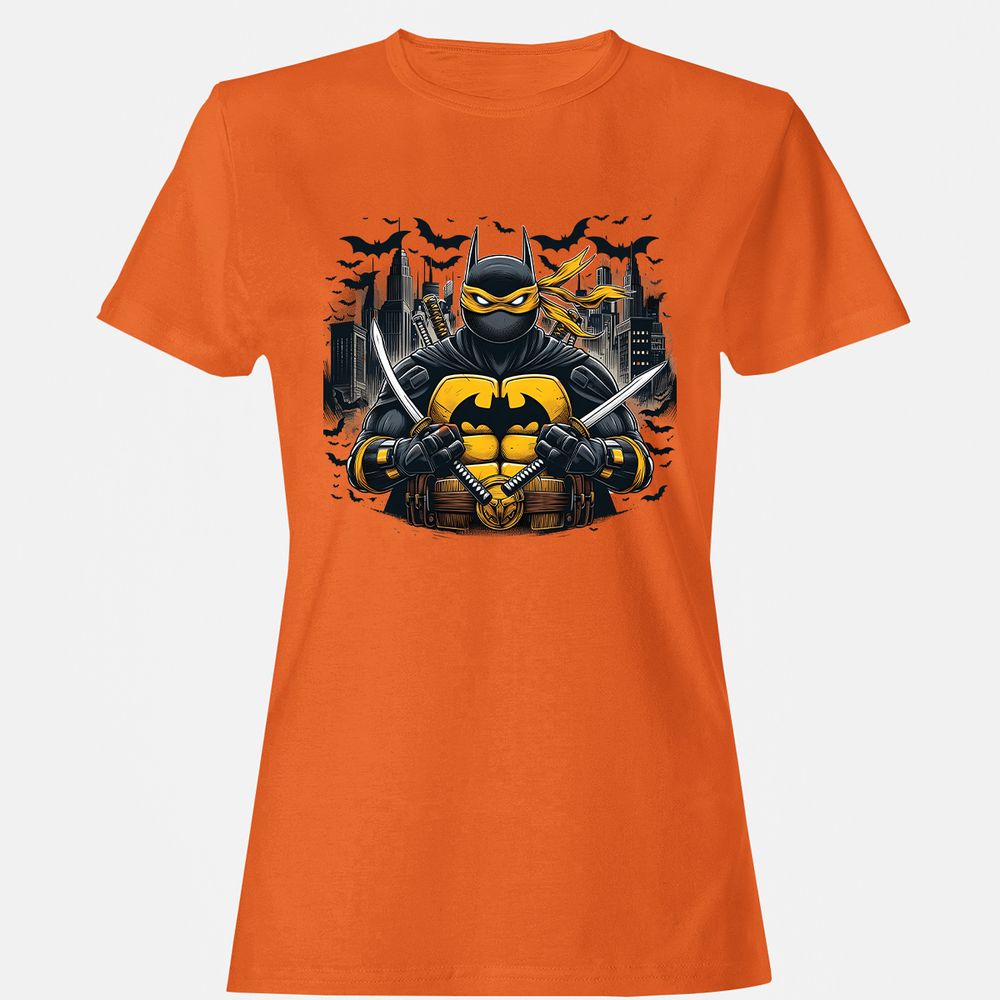 Women's T-Shirt - 9D3DSGEQ - Orange - 11